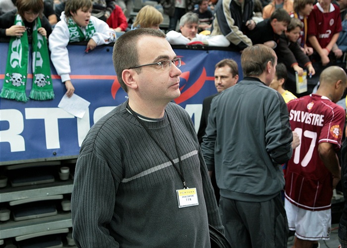 Bohemians - Sparta 2:2, Libor Koubek, sekretář