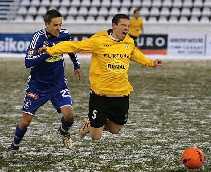 Faulovaný David Bartek