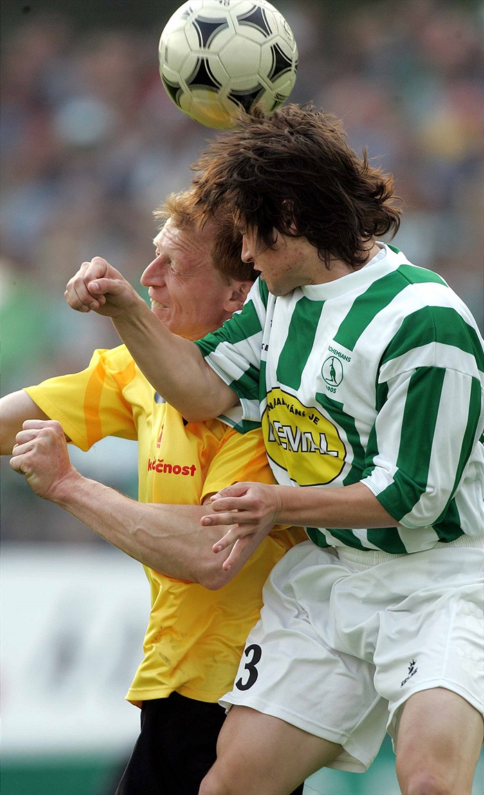 Do utkání zasáhl i Ivan HAšek mladší.