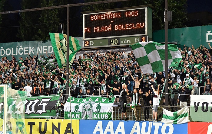 Bohemians - Mladá Boleslav 2:1 (1:0)