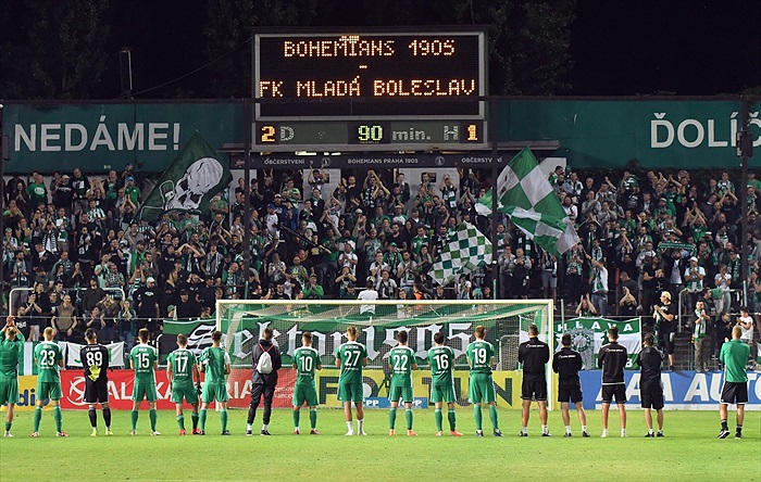 Bohemians - Mladá Boleslav 2:1 (1:0)