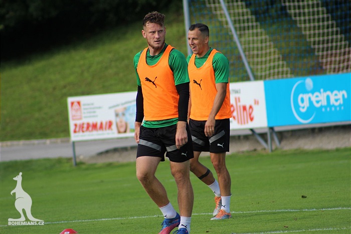 Bohemka si na soustředění v Rakousku poprvé zatrénovala