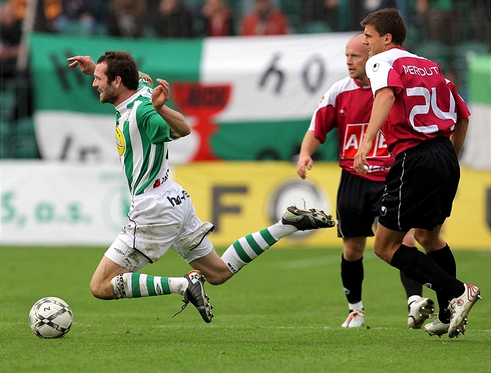 Petr Kunášek v letu.