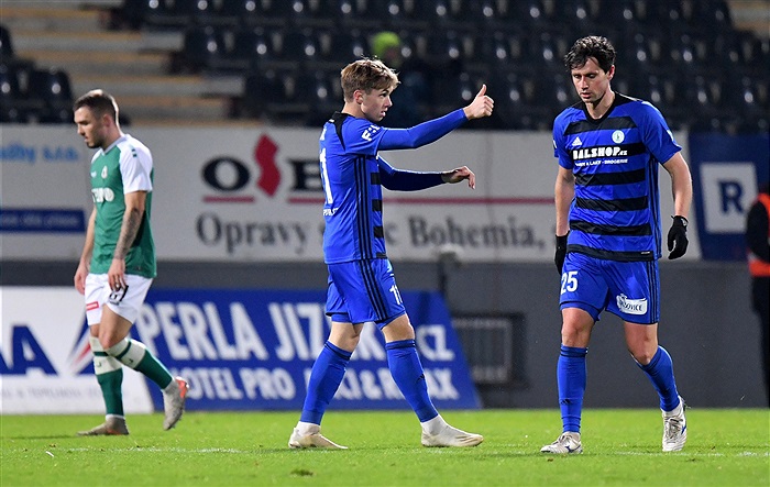 Jablonec - Bohemians 2:1 (1:0)