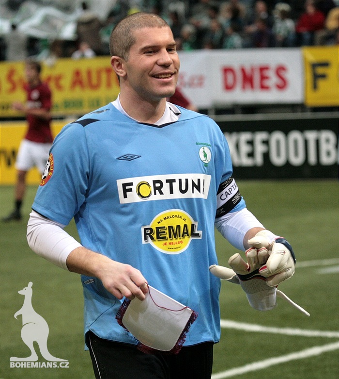 Radek Sňozík vstřelil vítěznou branku Spartě