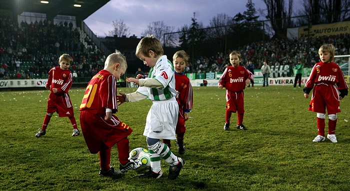Zápas ročníků 2003 vyhrála Bohemka 4:1.