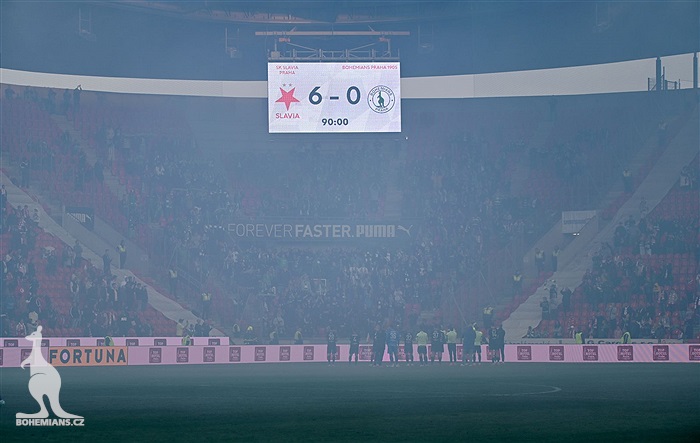 Slavia - Bohemians 6:0 (1:0)