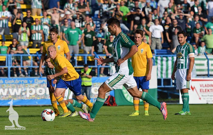 Benešov - Bohemians 1:5 (0:3)