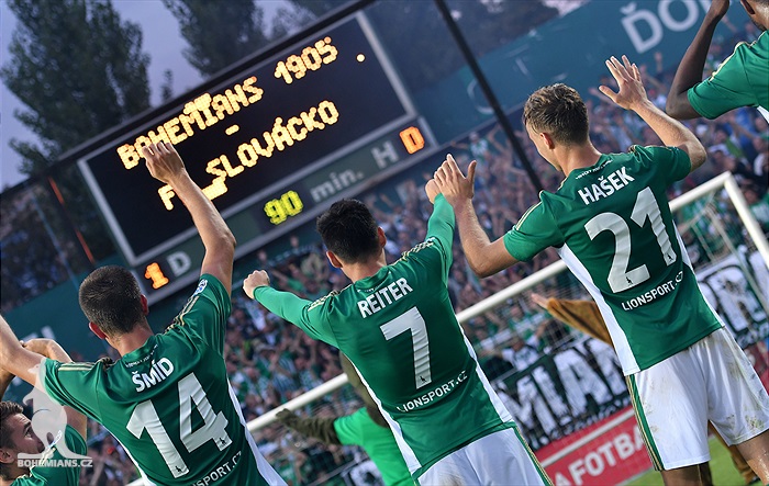 Bohemians - Slovácko 1:0 (0:0)