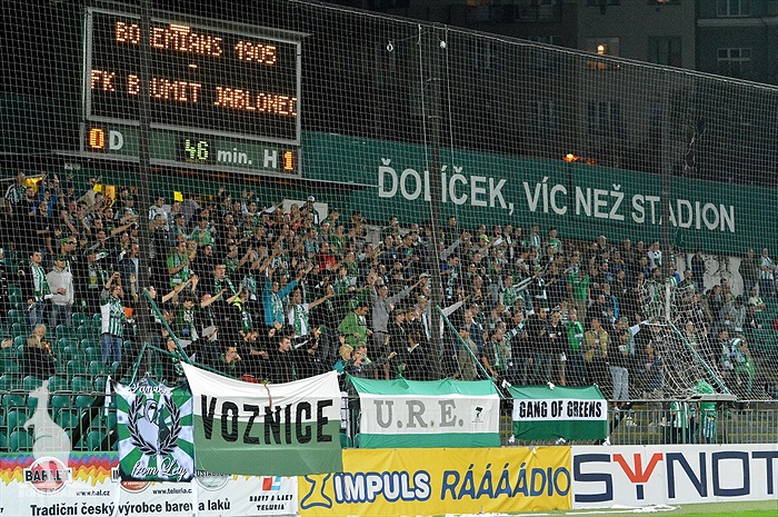 Bohemians Praha 1905 - FK Baumit Jablonec 0:2 (0:1)