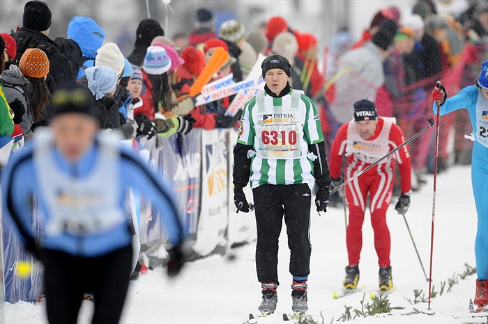 Martin Kotyza na Jizerské padesátce.