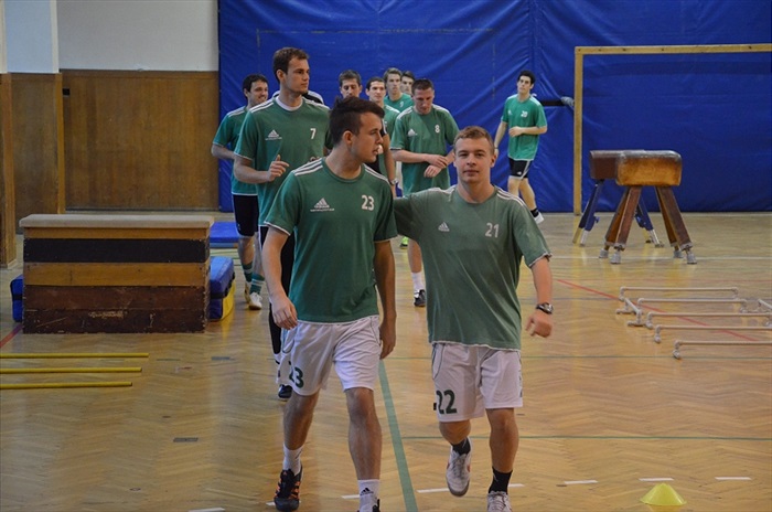 Odpolední trénink v Sokolovně Vršovice