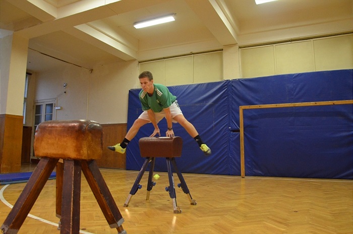 Odpolední trénink v Sokolovně Vršovice