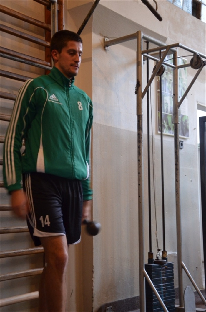 Odpolední trénink v Sokolovně Vršovice