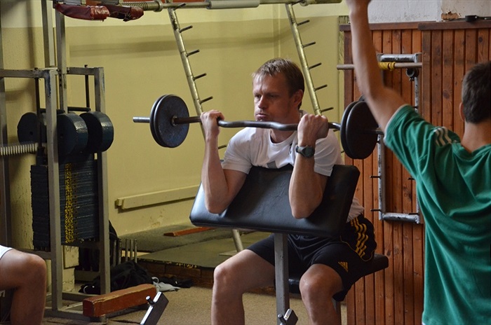 Odpolední trénink v Sokolovně Vršovice