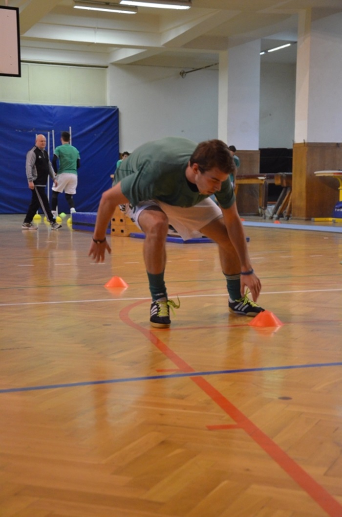 Odpolední trénink v Sokolovně Vršovice