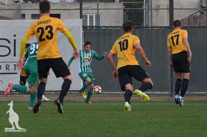 FK Oleksandrija - Bohemians Praha 1905 1:1 (0:0)