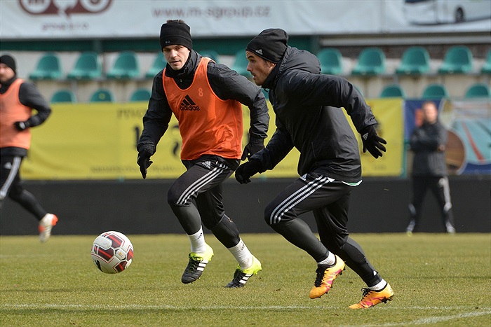 Čtvrteční trénink v Ďolíčku