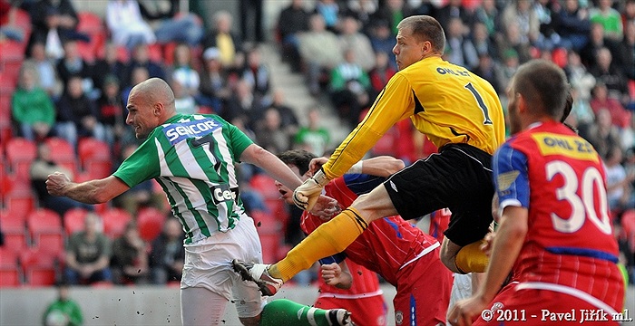 Bohemians 1905 - FC Zbrojovka Brno 2:1 (2:0)