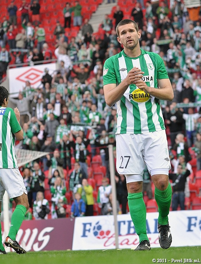 Bohemians 1905 - FC Zbrojovka Brno 2:1 (2:0)