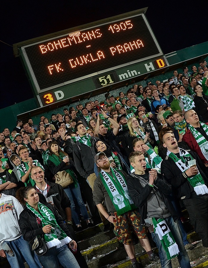 Bohemians Praha 1905 - FK Dukla Praha 3:2 (3:0)
