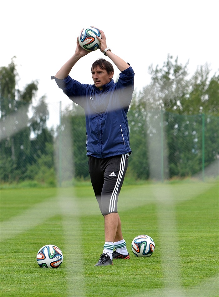 Brankářský trénink - Břízky, léto 2014