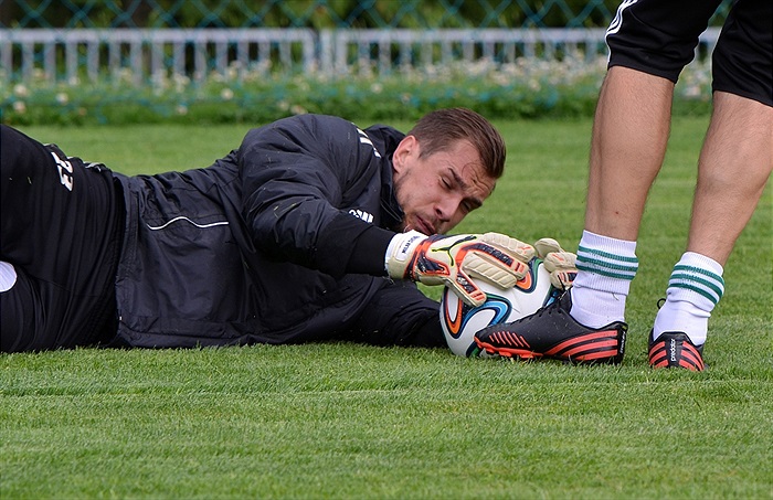 Brankářský trénink - Břízky, léto 2014