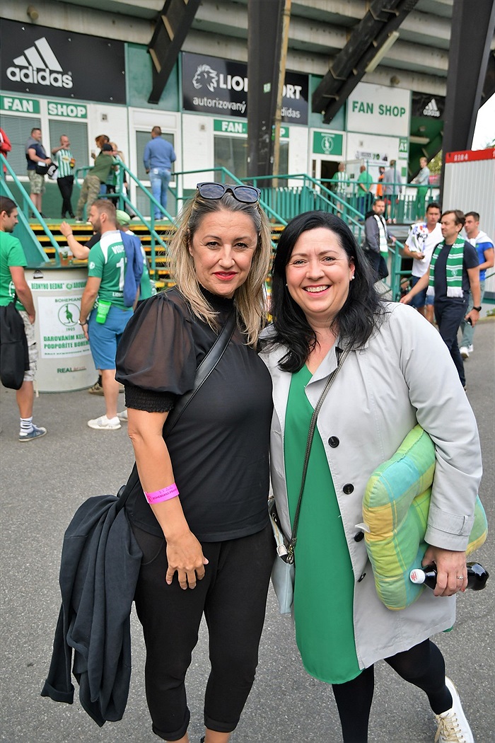 Dění na tribunách: Bohemians - Mladá Boleslav