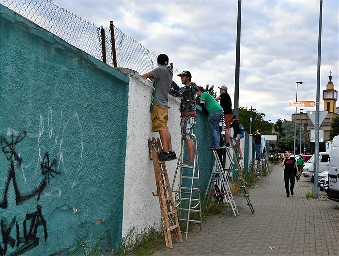 Dění na tribunách: Bohemians - Mladá Boleslav