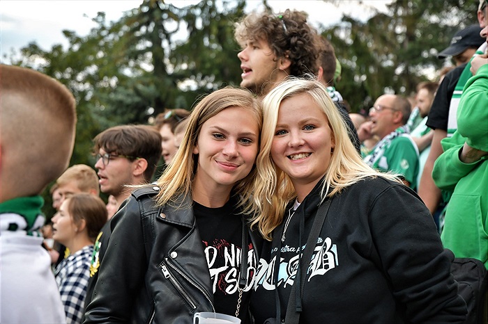 Dění na tribunách: Bohemians - Mladá Boleslav