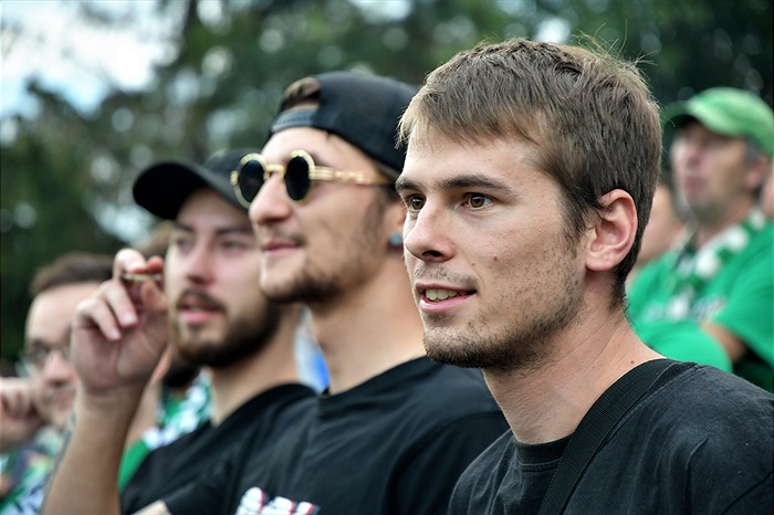 Dění na tribunách: Bohemians - Mladá Boleslav