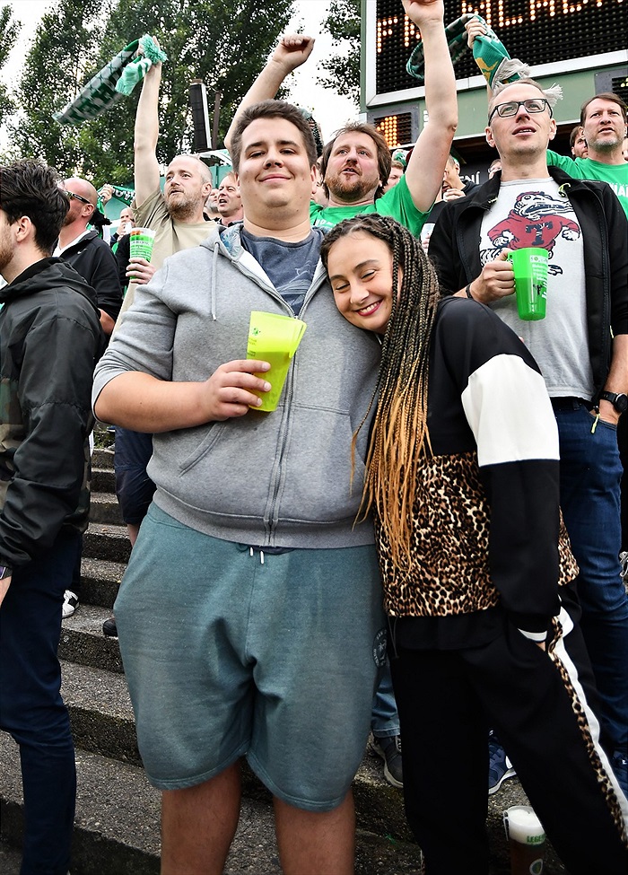 Dění na tribunách: Bohemians - Mladá Boleslav