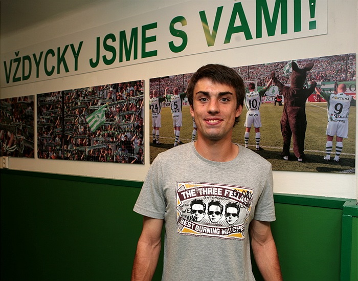 Honza Morávek se přišel podívat na Bohemku.