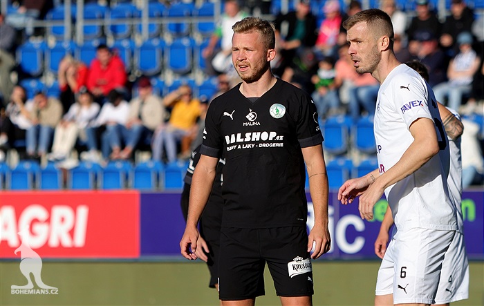 Slovácko - Bohemians 2:4 (0:2)