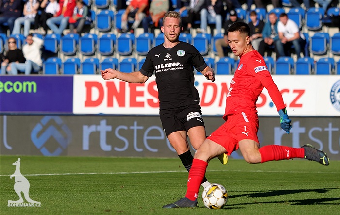 Slovácko - Bohemians 2:4 (0:2)