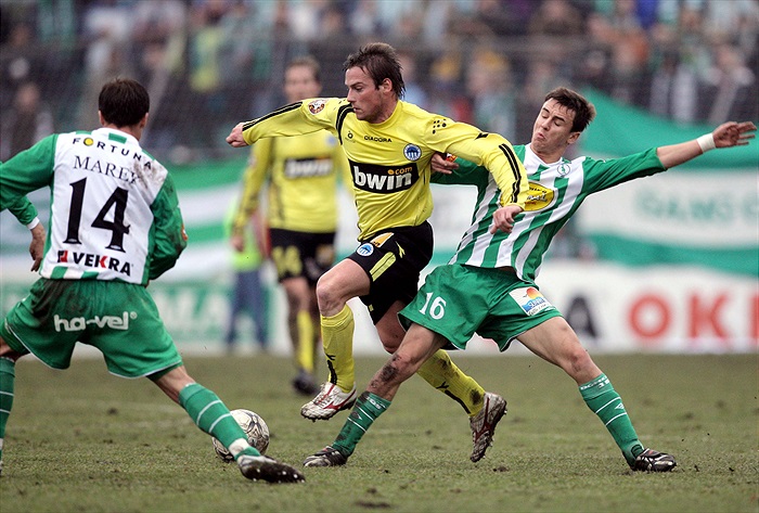 Dort mezi Moravcem a Markem.