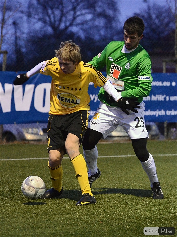 FK Jablonec - Bohemians 1905 2:2 (1:1)