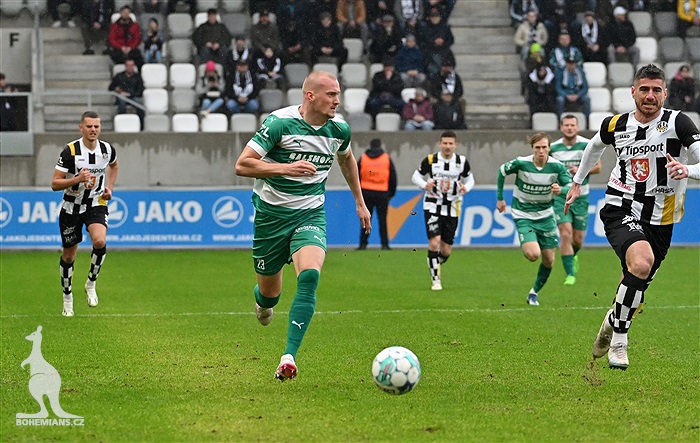 Hradec Králové - Bohemians 2:2 (1:0)
