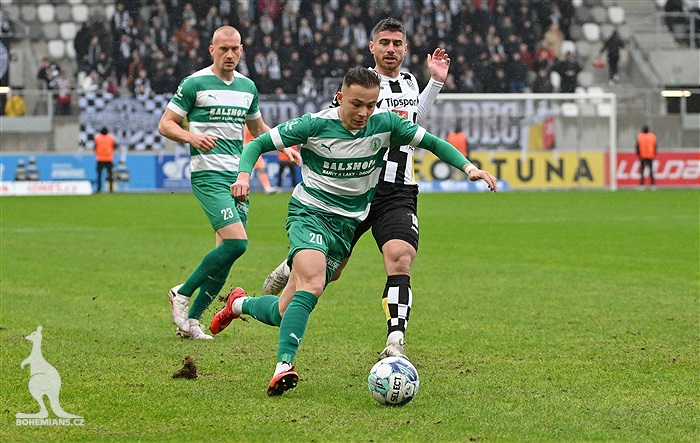 Hradec Králové - Bohemians 2:2 (1:0)