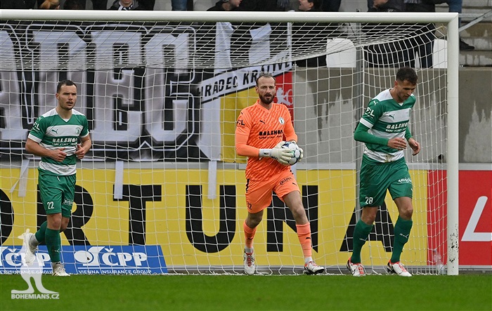 Hradec Králové - Bohemians 2:2 (1:0)