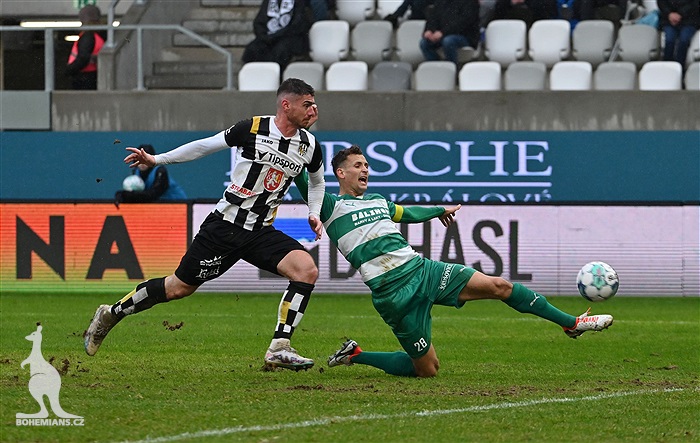 Hradec Králové - Bohemians 2:2 (1:0)
