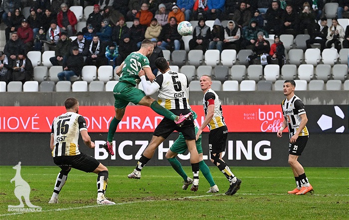 Hradec Králové - Bohemians 2:2 (1:0)