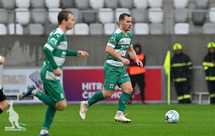 Hradec Králové - Bohemians 2:2 (1:0)