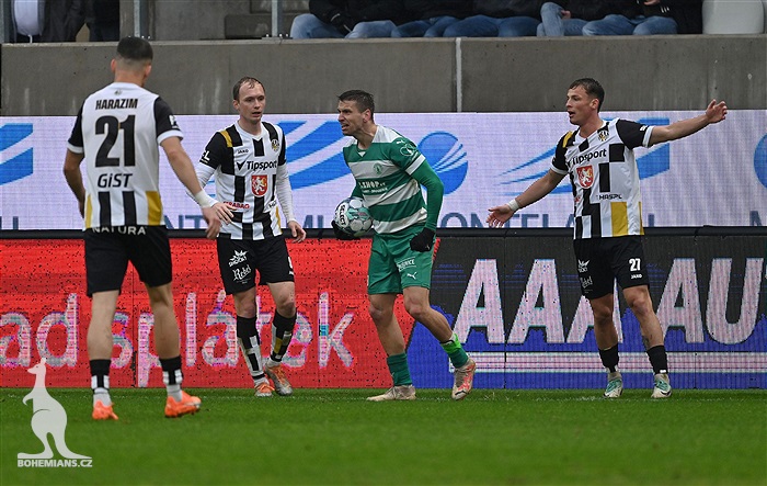 Hradec Králové - Bohemians 2:2 (1:0)
