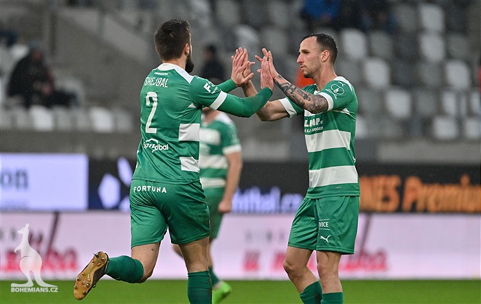 Hradec Králové - Bohemians 2:2 (1:0)