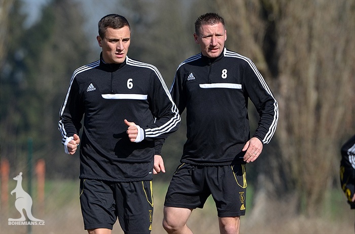 Trenér Klusáček vedl první trénink