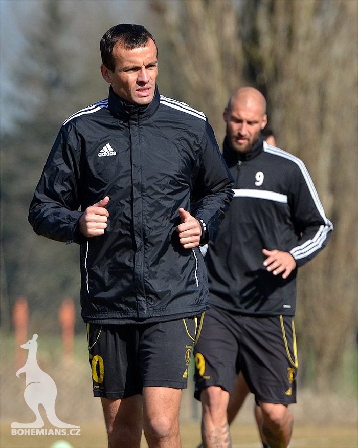 Trenér Klusáček vedl první trénink