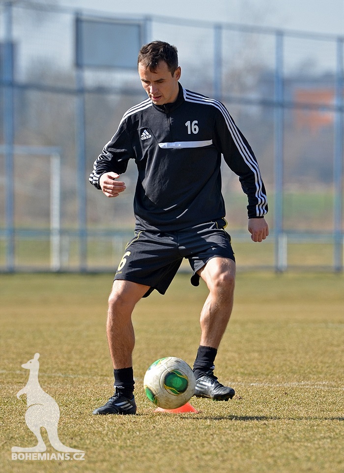 Trenér Klusáček vedl první trénink