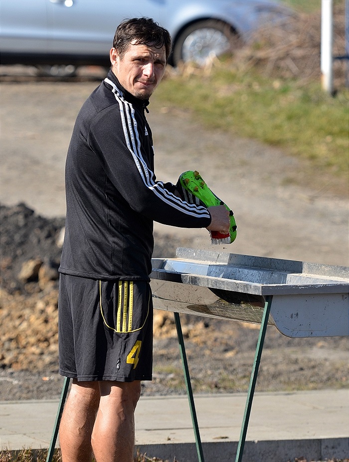 Trenér Klusáček vedl první trénink