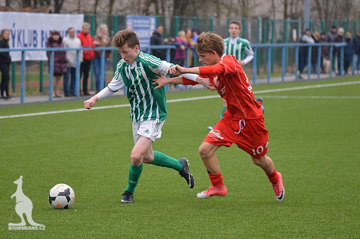 U16 Pardubice - Bohemians 1:4
